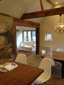 Dining room restored