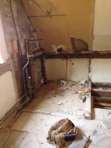 Attic requiring restoration in Berkshire