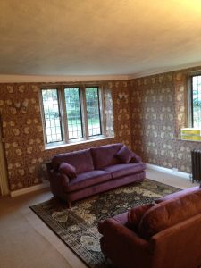 Lounge renovation with classic features