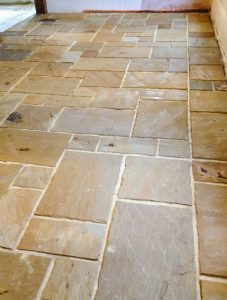 Tiled kitchen floor (Tadley)
