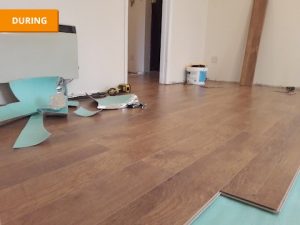A new floor being laid (Berkshire)